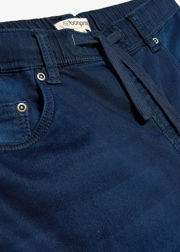Jeans jogger cargo con elastico in vita slim fit, straight, bonprix