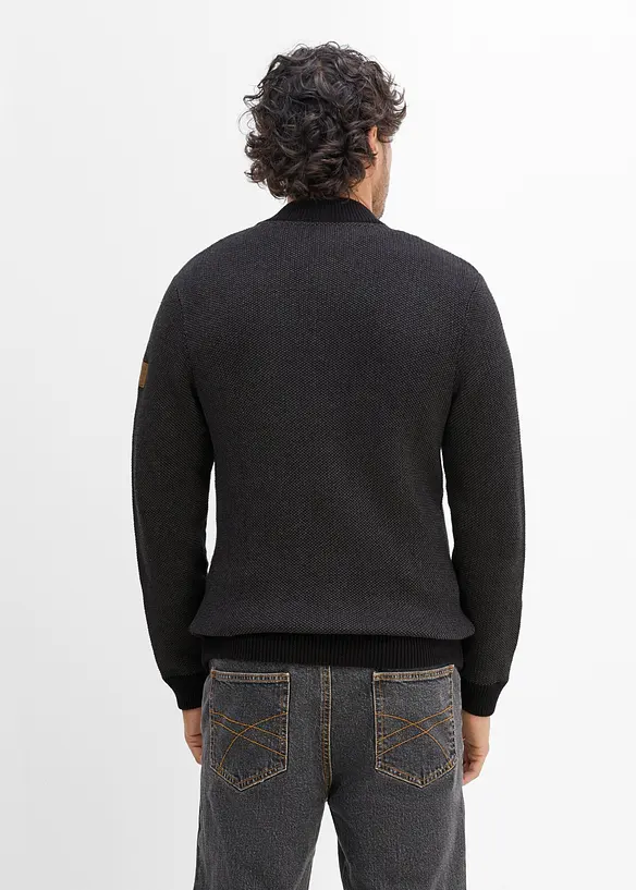 Maglione in filato grosso di puro cotone, bonprix