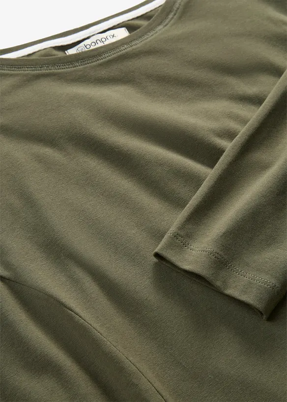Abito in jersey dalla linea a uovo, bonprix