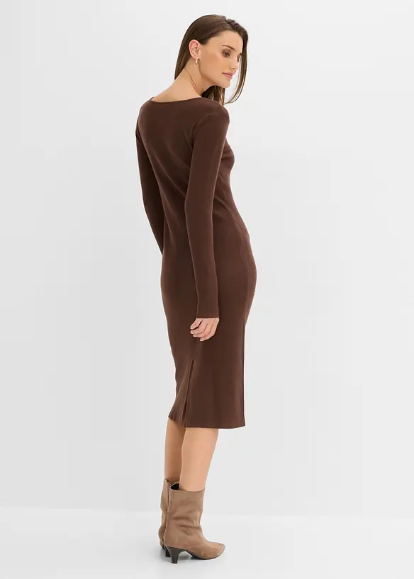 Abito in maglia di misto viscosa, bonprix