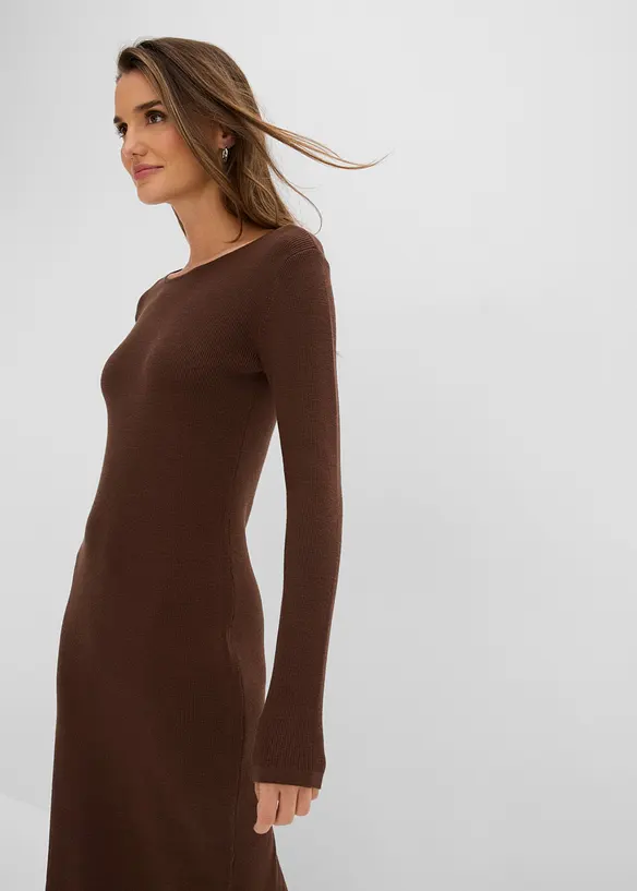 Abito in maglia di misto viscosa, bonprix