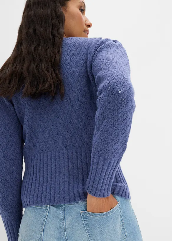 Cardigan in filato fine, bonprix