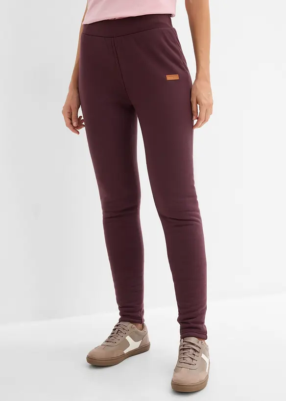 Leggings termici con fodera teddy, bonprix