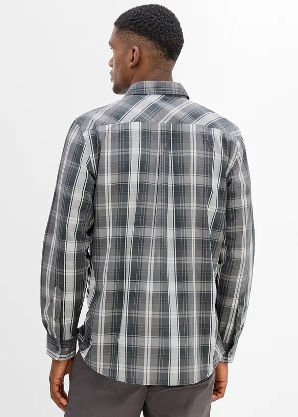 Camicia a maniche lunghe con taglio comfort, bonprix