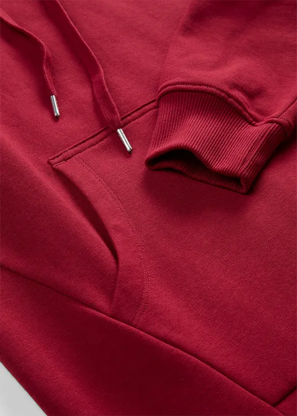 Abito in felpa di misto cotone, bonprix
