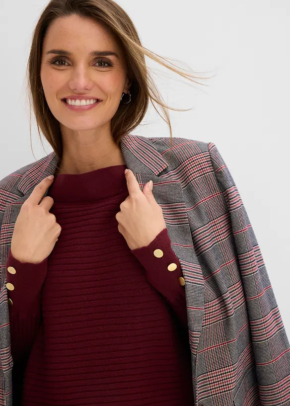 Maglione in filato fine misto viscosa, bonprix