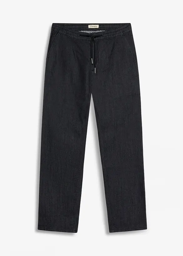 Jeans leggeri con elastico in vita regular fit, straight, bonprix