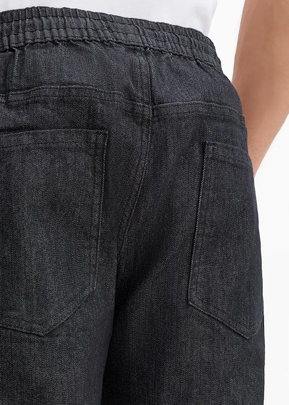 Jeans leggeri con elastico in vita regular fit, straight, bonprix