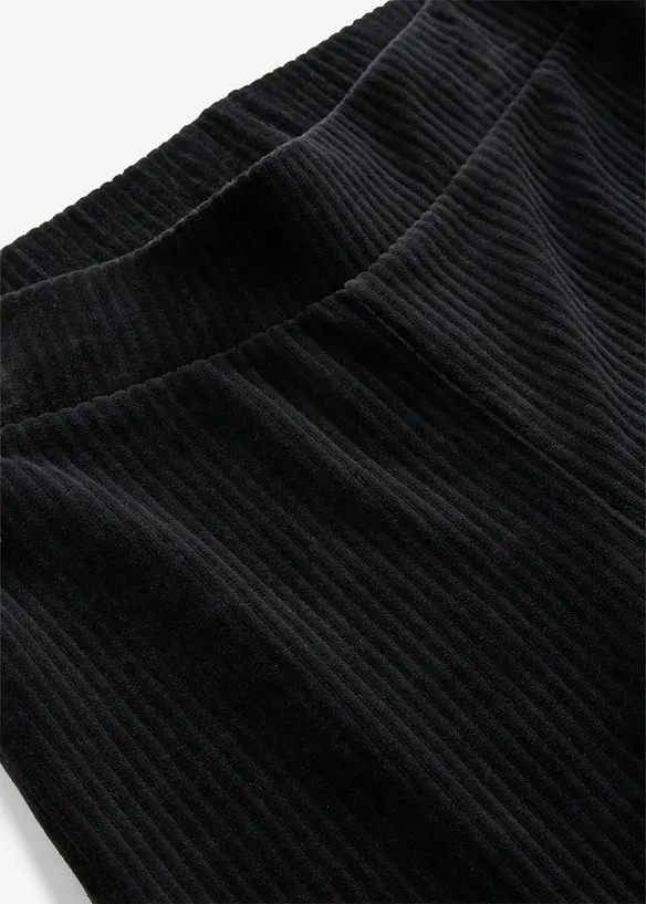 Leggings svasati effetto velluto a coste, bonprix