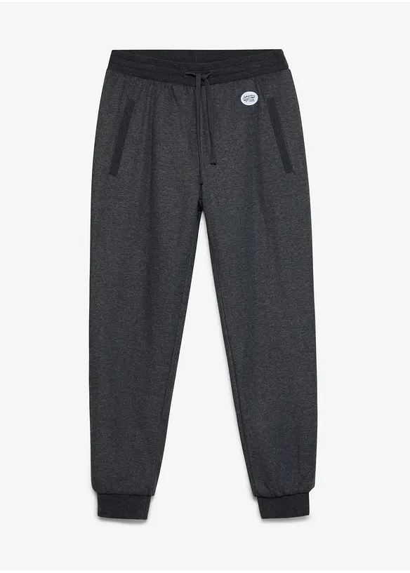 Pantaloni termici da jogging con fodera morbida in pile, bonprix