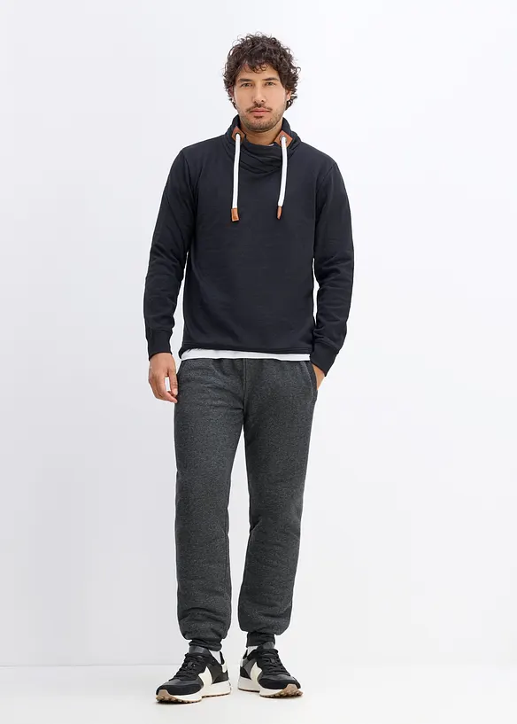 Pantaloni termici da jogging con fodera morbida in pile, bonprix
