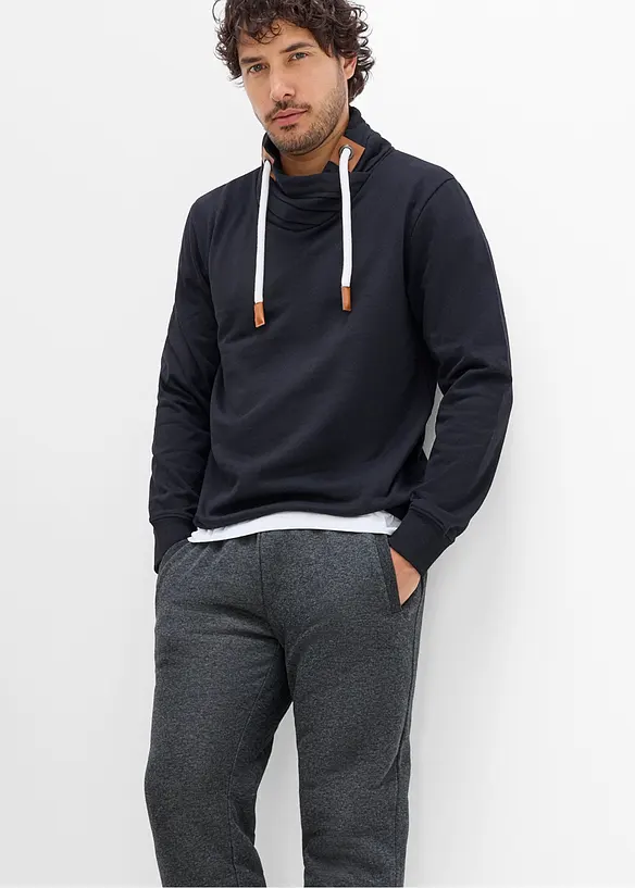 Pantaloni termici da jogging con fodera morbida in pile, bonprix