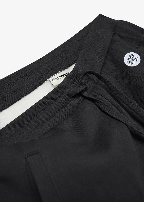 Pantaloni termici da jogging con fodera morbida in pile, bonprix