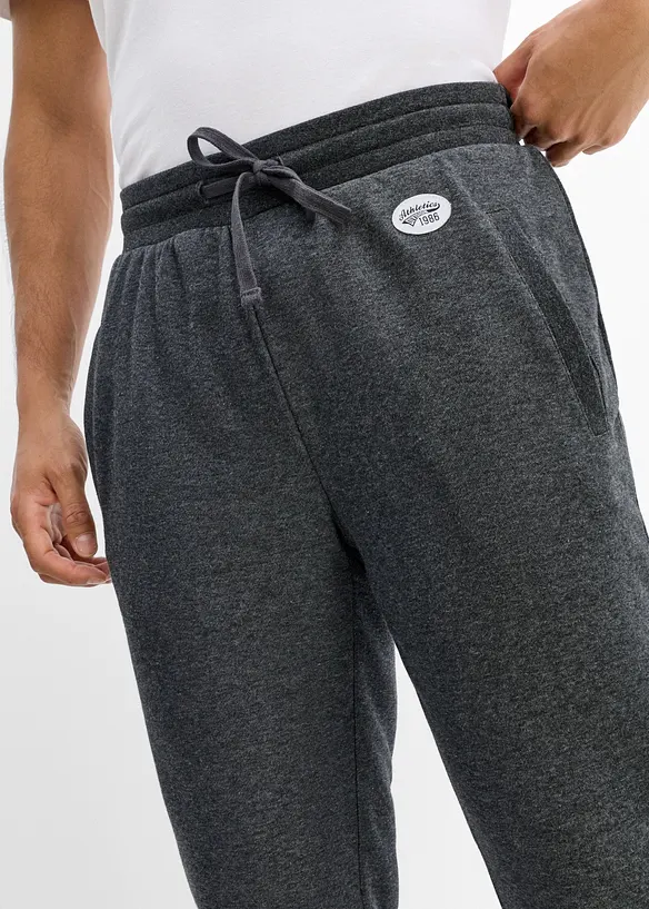 Pantaloni termici da jogging con fodera morbida in pile, bonprix