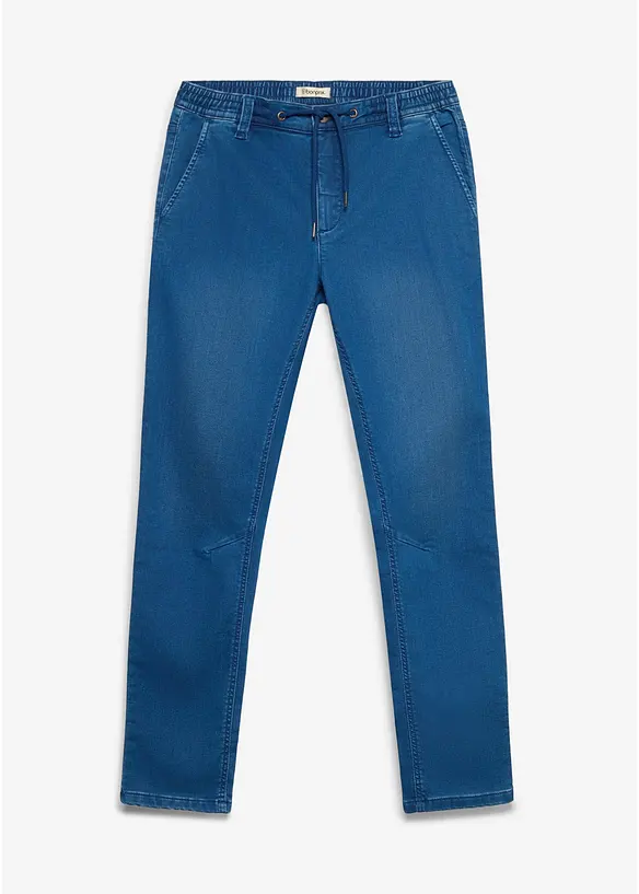 Jeans jogger tapered con elastico in vita, regular fit, bonprix