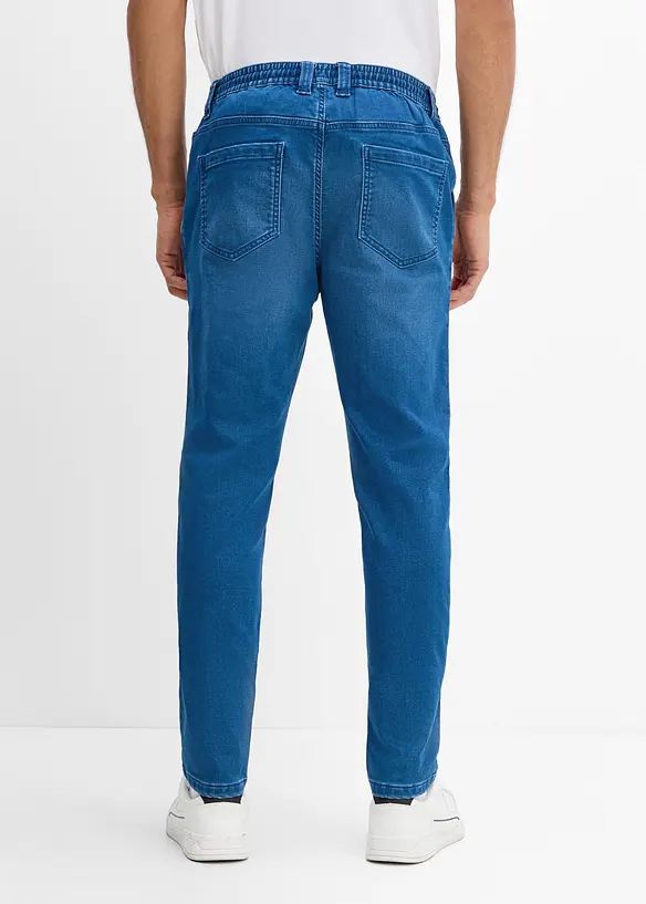 Jeans jogger tapered con elastico in vita, regular fit, bonprix