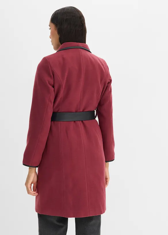 Cappotto corto in simil lana, bonprix