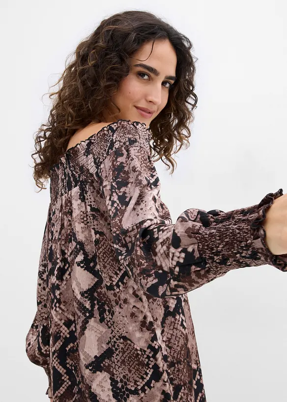 Blusa con fondo asimmetrico, bonprix
