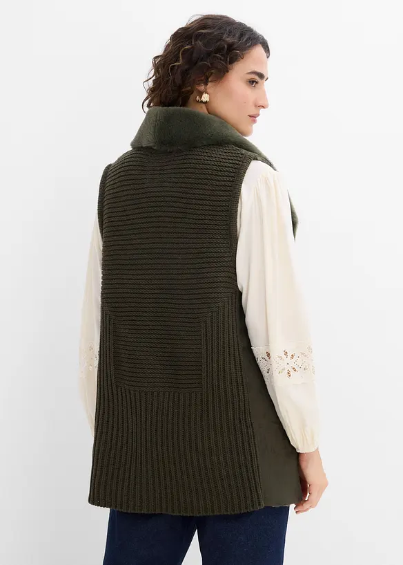 Gilet in ecopelliccia, bonprix