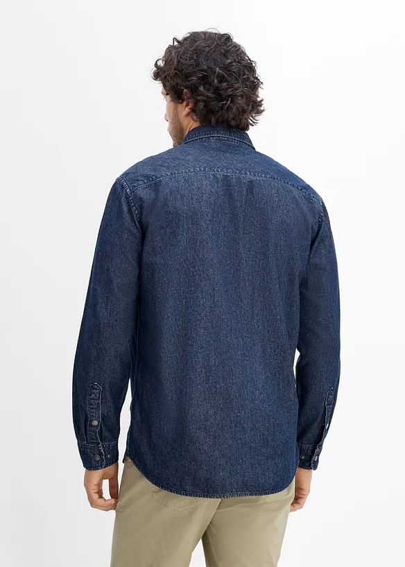 Camicia in jeans di puro cotone, bonprix