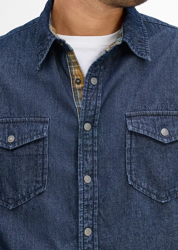 Camicia in jeans di puro cotone, bonprix