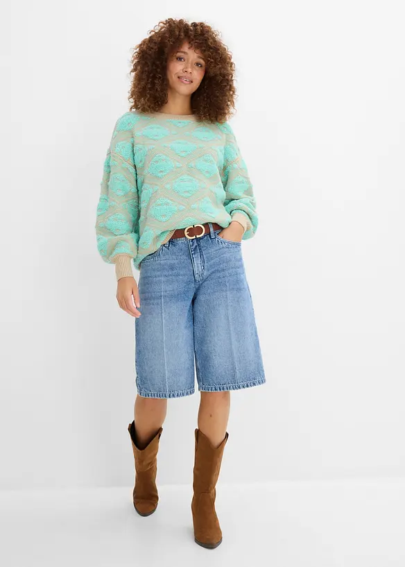 Maglione boxy, bonprix