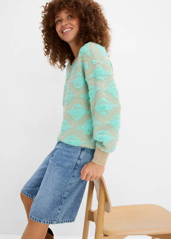 Maglione boxy, bonprix