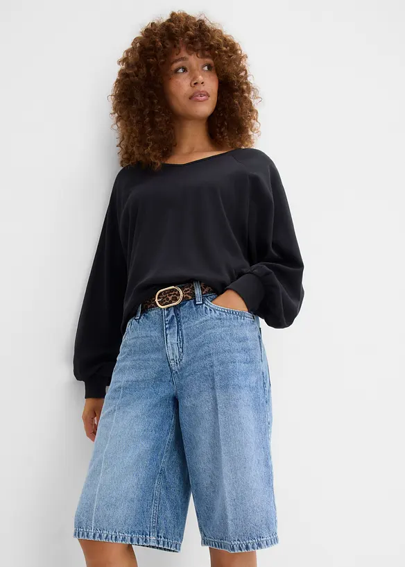 Maxi maglia in puro cotone, bonprix