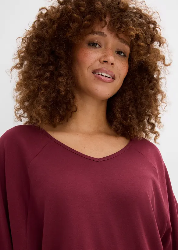 Maxi maglia in puro cotone, bonprix