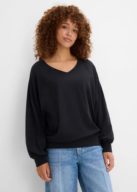 Maxi maglia in puro cotone, bonprix