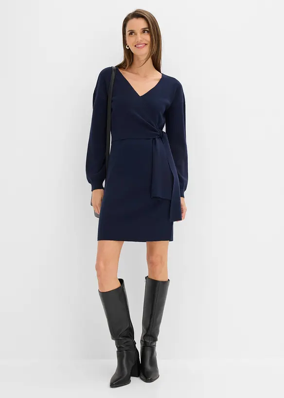 Abito in maglia di misto viscosa, bonprix