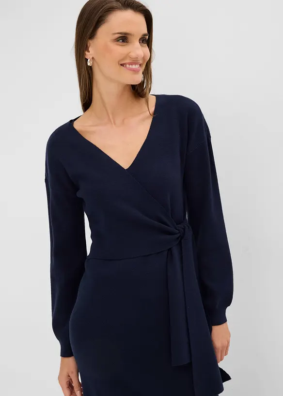 Abito in maglia di misto viscosa, bonprix