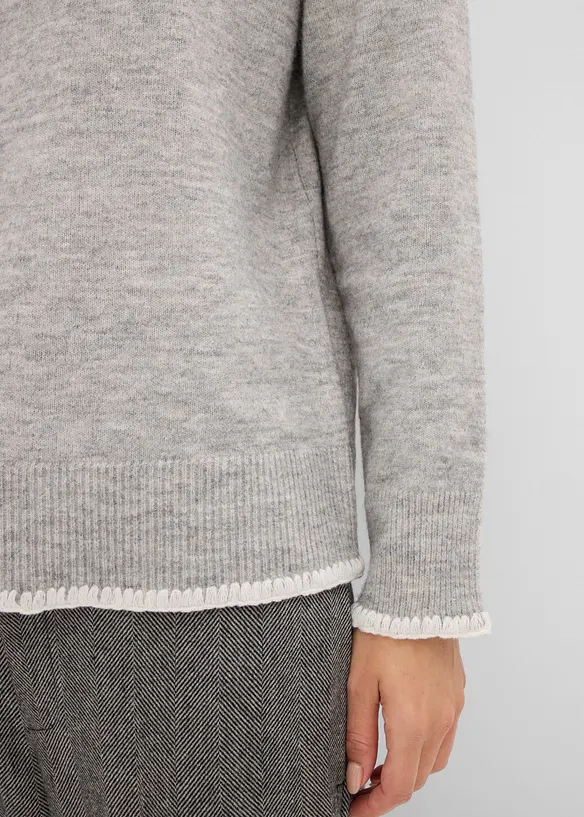 Maglione a collo alto, bonprix