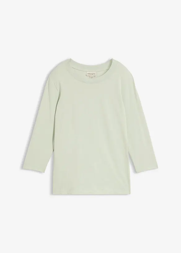 Maglia con maniche a 3/4 e puro cotone biologico, bonprix