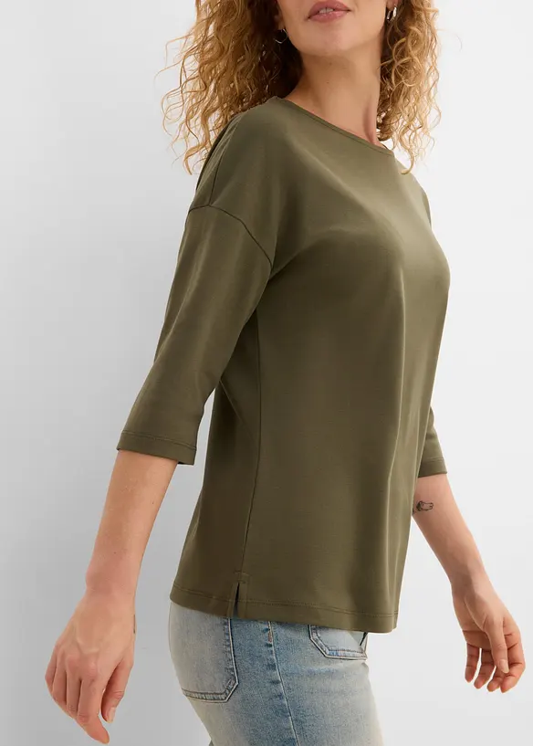 Maglia in cotone pesante, bonprix