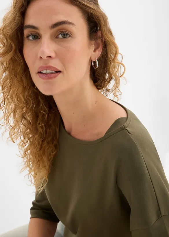 Maglia in cotone pesante, bonprix