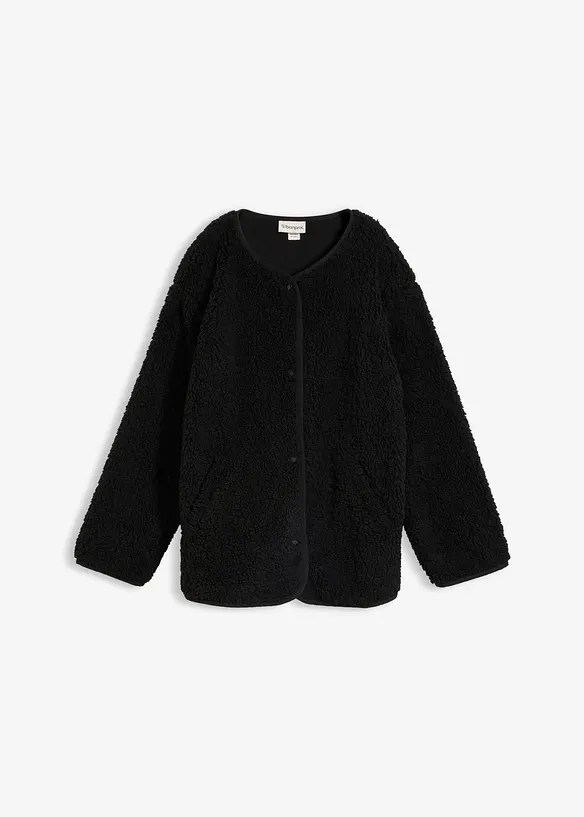 Giacca in pile teddy, bonprix