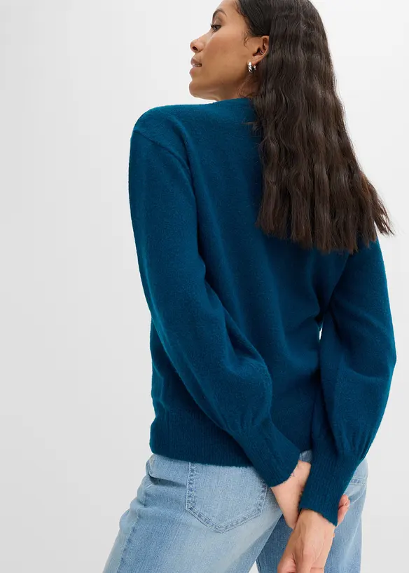Maglione con fiocco, bonprix