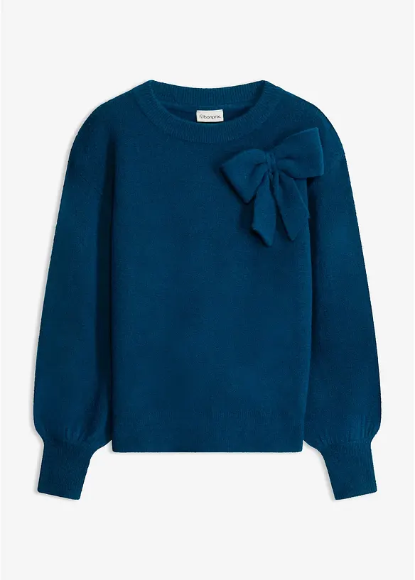 Maglione con fiocco, bonprix
