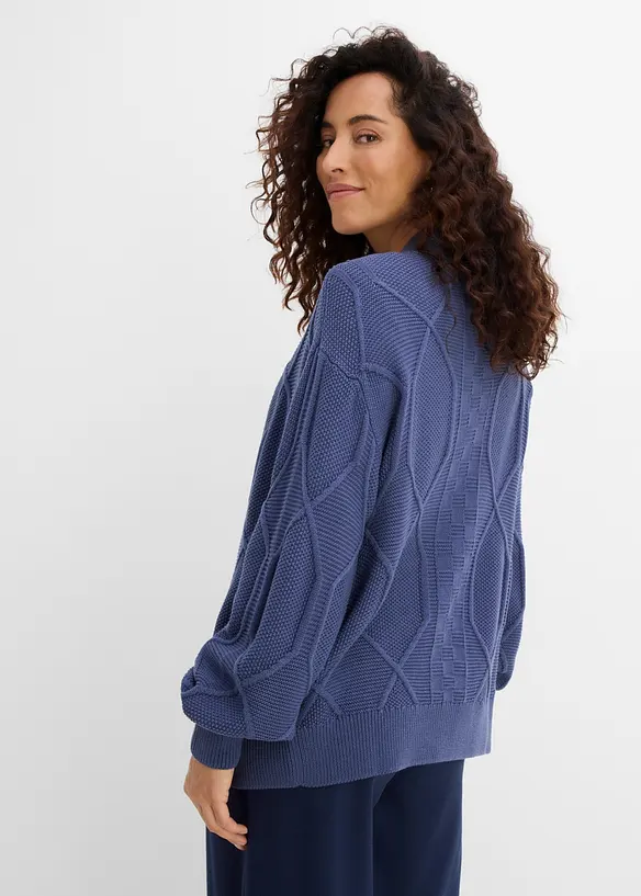 Cardigan a trecce, bonprix