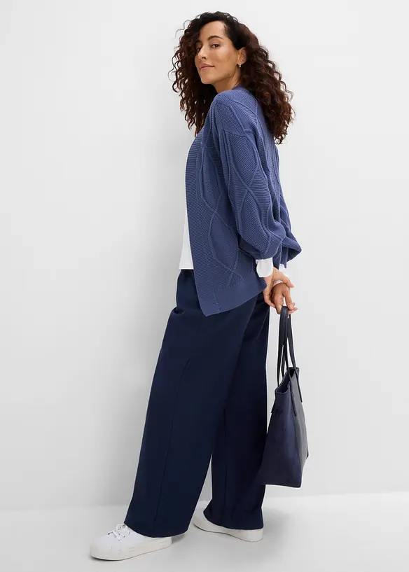 Cardigan a trecce, bonprix