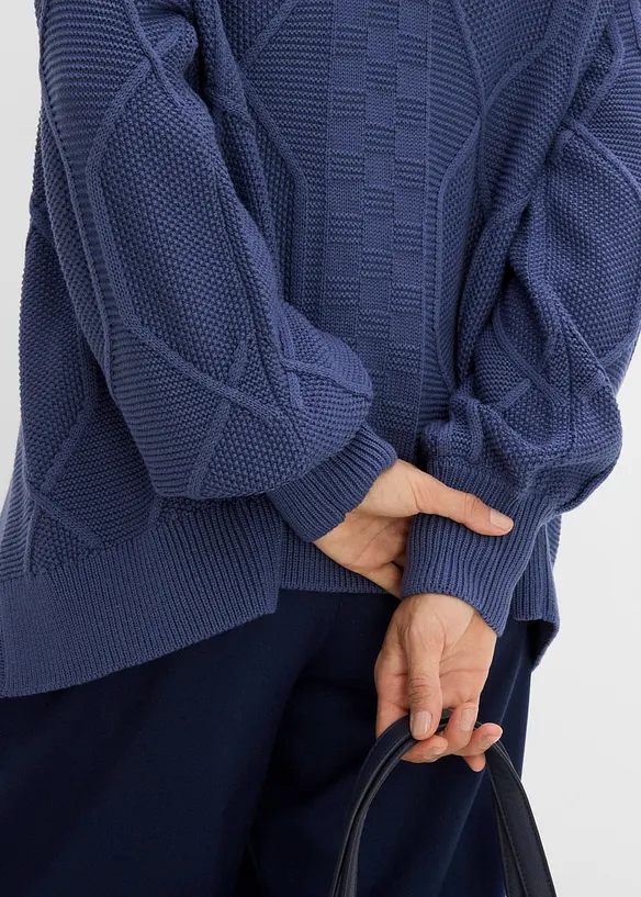 Cardigan a trecce, bonprix