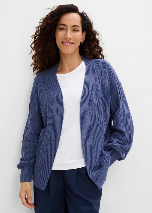 Cardigan a trecce, bonprix