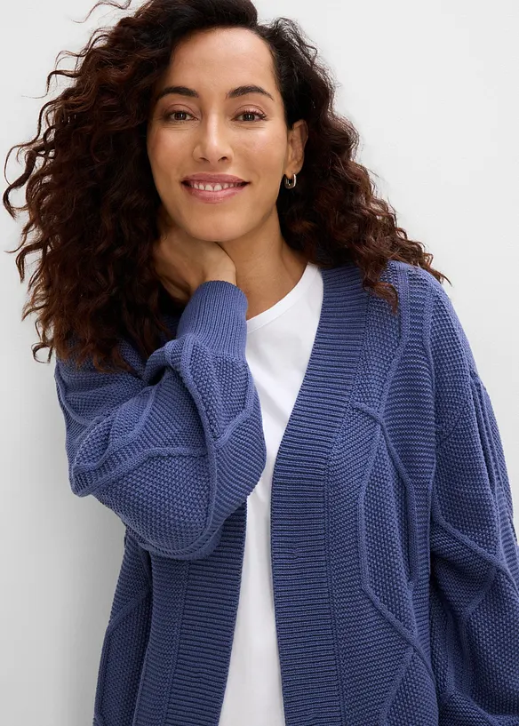 Cardigan a trecce, bonprix