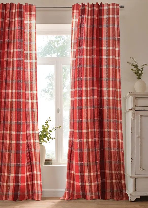 Tenda tessuta in cotone biologico (pacco da 1), bonprix