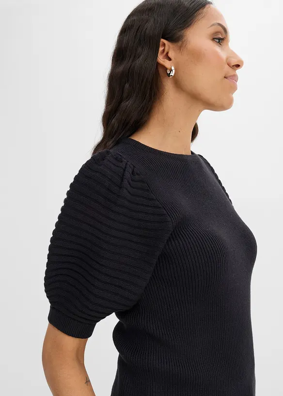 Maglione con maniche a palloncino, bonprix