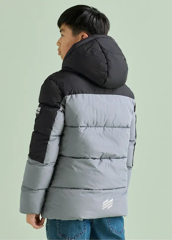 Giacca invernale idrorepellente con fodera in pile, bonprix