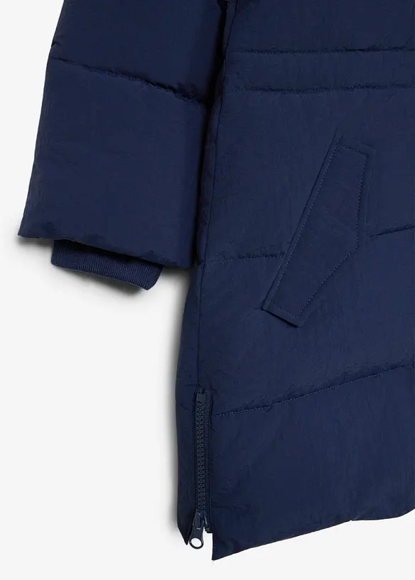 Giaccone con calda imbottitura e dettagli riflettenti, bonprix
