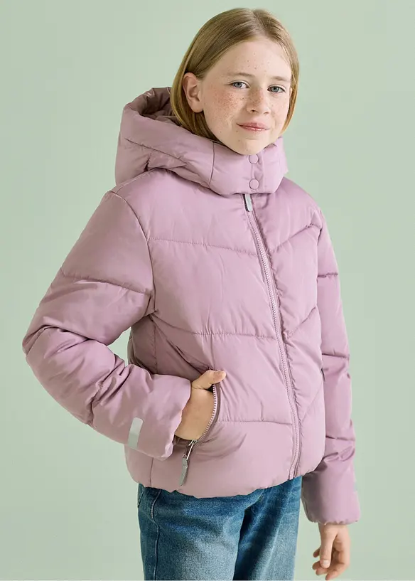Giacca con calda imbottitura e cappuccio, bonprix