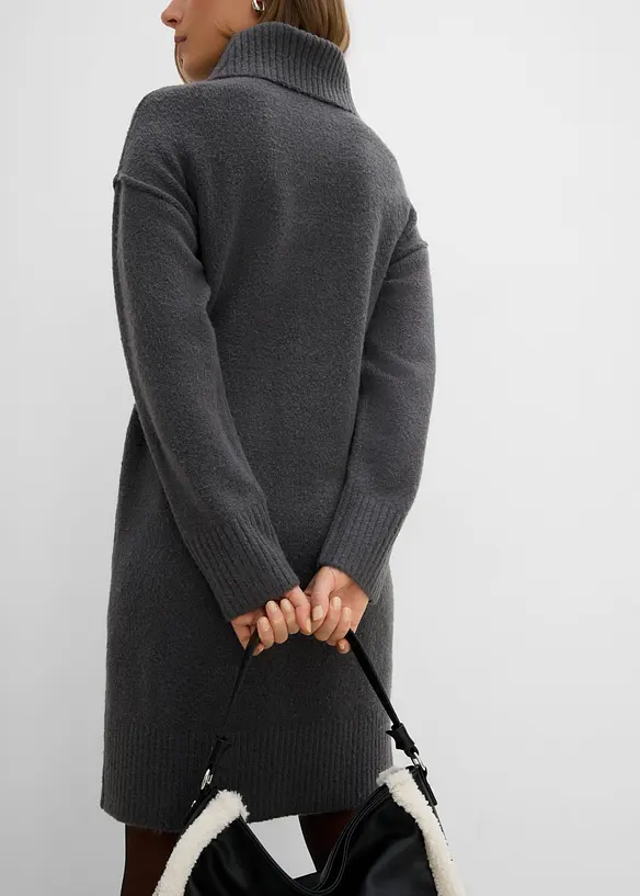 Abito in maglia con cucitura decorativa, bonprix